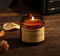Coffret Cadeau d'Aromathérapie Moderne, Pierres Diffuseuses, Bougies en Cire de Soja et Huiles Essentielles, Cadeaux pour le Nouvel An, Thanksgiving, Mariages, Cadeaux d'Affaires