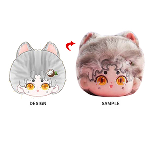 Voorbeeld van hoge kwaliteit op maat gemaakte Kpop-poppen, op maat gemaakte pluche sleutelhangers, 10cm en 20cm poppen, op maat gemaakte gezichtsborduurwerk - Product Image 5