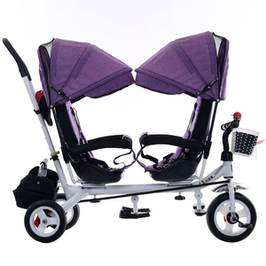 Two Seater Tricycle for Kids/two Seat Tricycle for Kids Three Wheel /<strong>twin</strong> Smart <strong>Trike</strong> for Baby Tricycle for Kids - Product Image 3