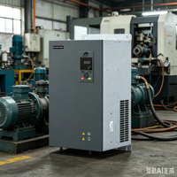 Convertisseur de fréquence SUNPHASE 132KW 176HP de haute qualité, contrôle vectoriel sans capteur V/F, IP20, pour ligne de transformation alimentaire, protection contre les surcharges