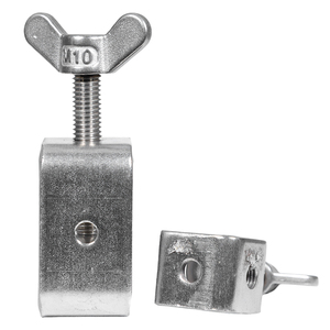 Nindejin 304-314LHJ 304 Stainless Steel Heavy Duty U-Shaped <b>C</b> <b>Clamp</b> 16-122mm Adjustable Thumb Bolt Plain for Woodworking - Product Image 3