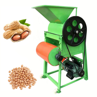 Décortiqueuse d'arachides électrique, machine à décortiquer les cacahuètes, équipement agricole de traitement des arachides