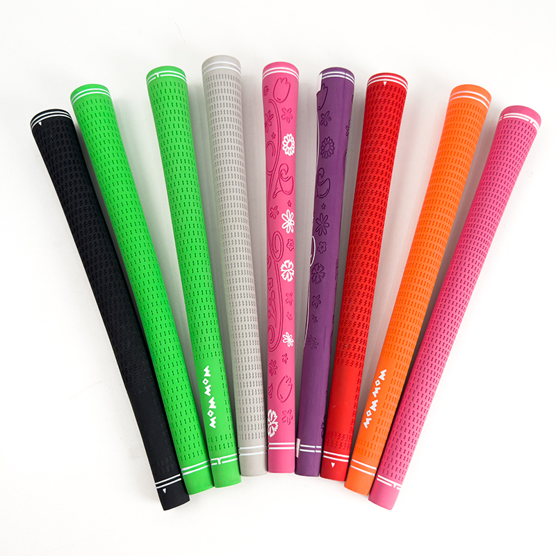 Wholesale Silicone Custom logo Non Slip Midsize Oversize Golf Club Wood Iron Grip Putter rubber golf grips