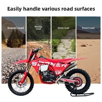 Moto tout-terrain haute performance Stoner STN/G8/PRO/NB300 19HP 300cc refroidie par eau, nouvelle apparence de course de style GAS