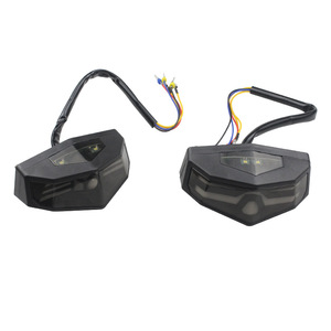 Accesorios de Modificación Trasera para Motocicleta, Luz Trasera LED Integrada, Luz de Señal de Giro, Luz de Matrícula, Luces Dinámicas - Product Image 4