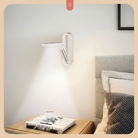 Magnetische LED-Schreibtischlampe Wiederaufladbar Faltbar RGB Dimmbar USB Anpassbar Großhandel Studier- Büro- Schlafzimmer- Hotel-Leselampe