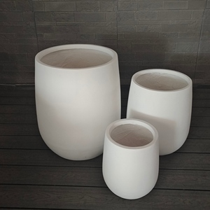 High Strength Fiberglass <b>Planter</b> Flower Pot <b>Box</b> Durable Garden Planting Pot Indoor Outdoor Nursery Decor Hanging - Product Image 2