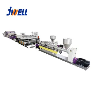 JWELL Offre Spéciale stable PE EN ALUMINIUM Panneau Composite En Plastique D'extrusion De FEUILLE d'acp de ligne D'extrusion de machine