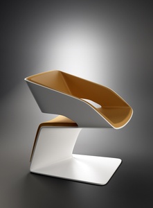 Silla Individual de Diseño Moderno con Respaldo Hueco de Fibra de Vidrio, Estilo Artístico y Personalizado para Sala de Recepción, Fabricada en China - Product Image 4