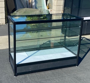 <span class=keywords><strong>Vitrine</strong></span> de magasin de tabac en <span class=keywords><strong>verre</strong></span> <span class=keywords><strong>LED</strong></span> de 48 pouces avec cadre en aluminium pour la vente au détail - Product Image 3