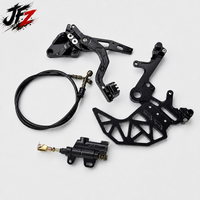 Kit de conversion de levier de frein à pied Surron Ultra Bee Light Bee X Talaria X3, aluminium anodisé CNC, haute performance, amélioration pour la course MX