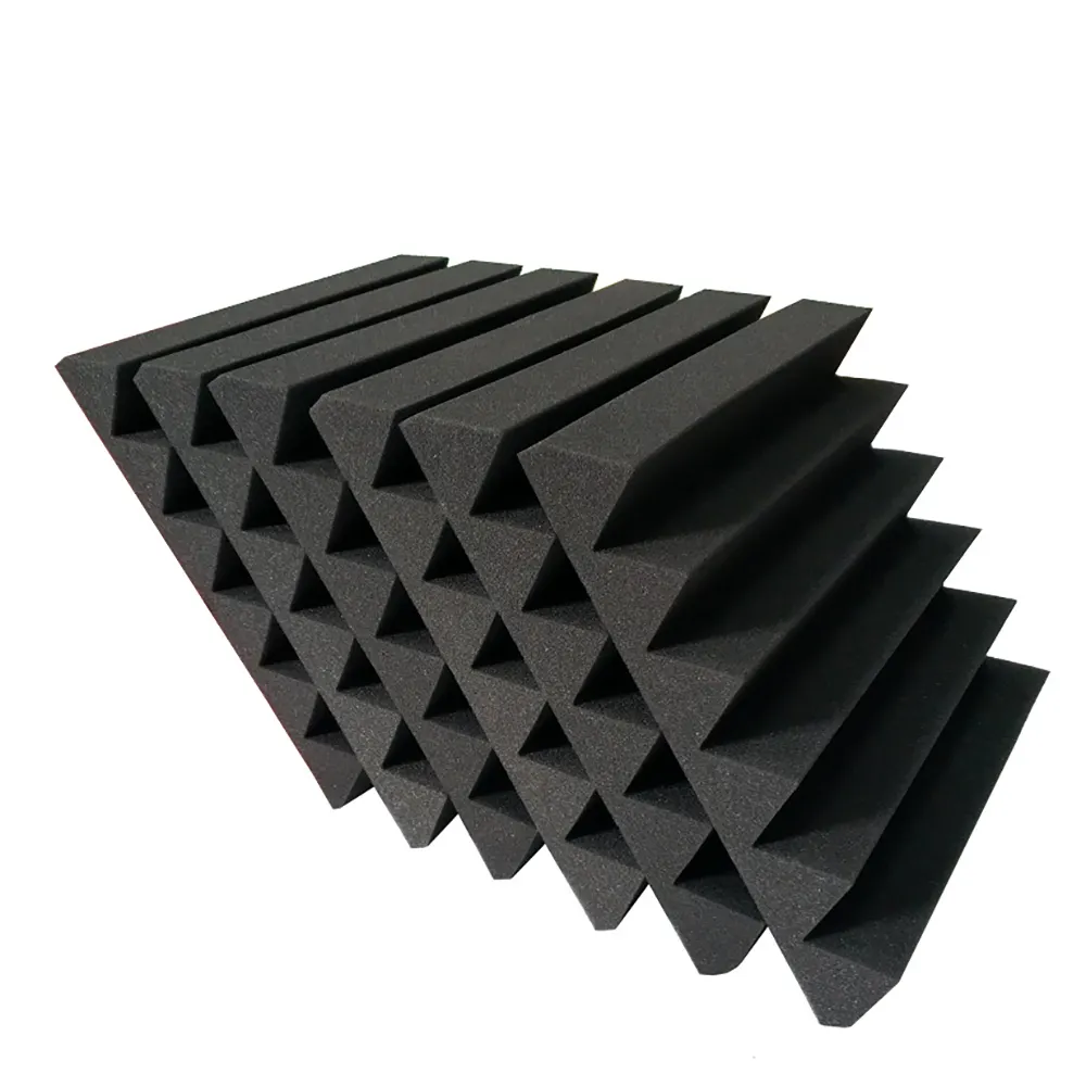 Paneles de espuma a prueba de sonido de alta calidad, espuma de cuña acústica ecológica móvil