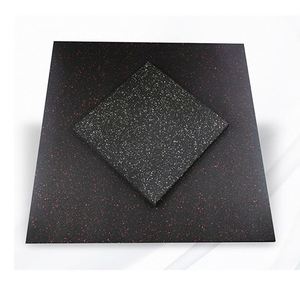 Venta superior al aire libre 1x1 alfombra de goma para gimnasio 2cm Sol Exterieur Fitness gimnasio suelo de goma - Product Image 4