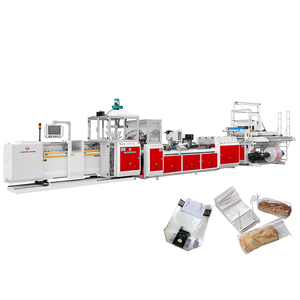 Tốc độ cao Ba bên niêm phong PE Bopp wicket túi nhựa bánh mì đấm Túi máy làm - Product Image 1