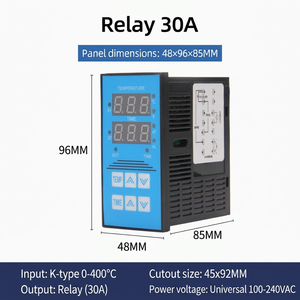 Controlador <span class=keywords><strong>de</strong></span> Temperatura Digital Multifuncional para Máquina <span class=keywords><strong>de</strong></span> Prensa <span class=keywords><strong>de</strong></span> Calor, Caja <span class=keywords><strong>de</strong></span> Control <span class=keywords><strong>de</strong></span> Temperatura y Tiempo para Horno DTF - Product Image 2