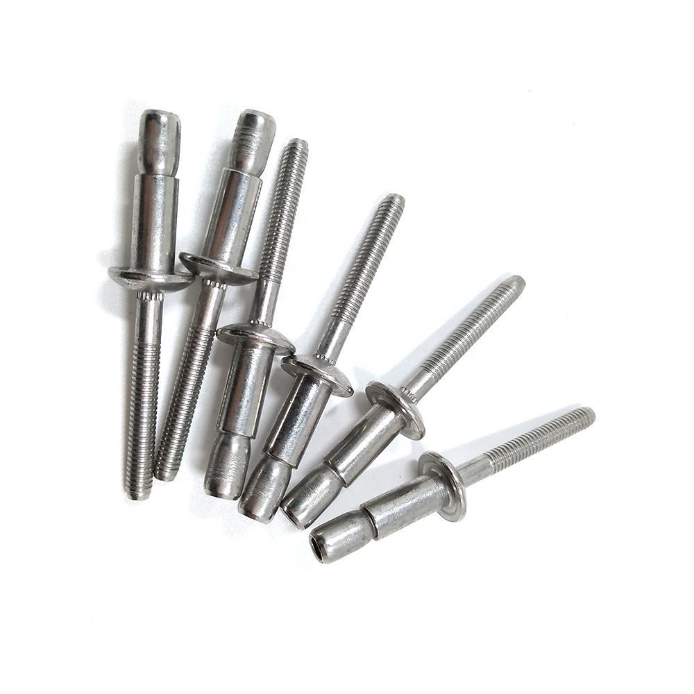 TD404GT Rivetto Cieco Pop Rivets In Acciaio Inox, Col. Argento, 3.2mm, L. 8mm - Foto 4