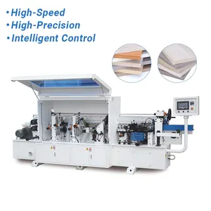 KINGISO Industrial Wood Furniture Edge Banding Machine Automatic Pvc Abs For Mdf