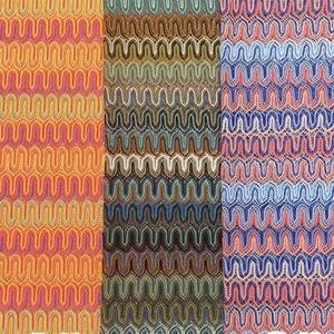 Tela de Encaje de Lujo con Rayas Coloridas Teñidas con Hilo, Tela Calada para Vestidos y Bikinis de Mujer - Product Image 6