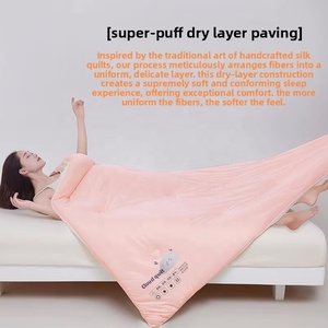 Super Comfortable Marshmellow Cloud Duvet with Ultra-soft Fabric Breathable Washable Cozy Quilt All-season <strong>Comforter</strong> - Product Image 5