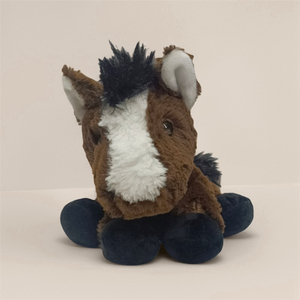 Peluche de taureau de qualité supérieure, douce et câline, peluche chauffante au micro-ondes pour le confort, oreiller en peluche, cadeau pour tous les âges - Product Image 5