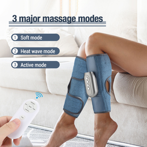 Fitease 1 Pasang Alat Pijat Relaksasi Otot Lengan dan Kaki dengan Kompresi Panas Elektrik dan Remote Control, 3 Tingkat Pemanasan, Tekanan Udara - Product Image 3