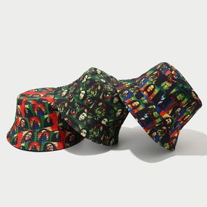 2025 New Summer Fishing <b>Hat</b> Men's Women's Digital Printing Double Sided Sun <b>Hat</b> - Product Image 3