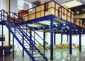 Thép nền tảng đa cấp Heavy Duty tầng lửng hệ thống <span class=keywords><strong>CE</strong></span> chứng nhận chống ăn mòn bảo vệ tùy chỉnh lớp cho - Product Image 5