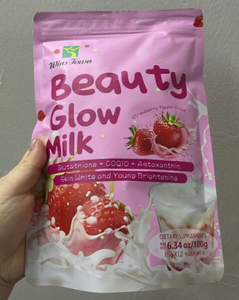Poudre de collagène Winston Beauty Milk Tea Hydroxy Acide et Vitamine C pour le blanchiment de la peau et l'action antioxydante - Product Image 1
