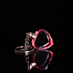 MH-Y0149 Trái Tim LED Key Chains <span class=keywords><strong>Keyring</strong></span> Pha Lê Keychain - Product Image 5