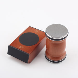 Kit Affilacoltelli da Cucina in Acciaio Inox con Diamante, Affilatore Rotante in Legno di Faggio a Doppia Faccia, Grana Media 15/20 Gradi Personalizzabile - Product Image 3