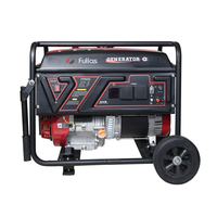 Générateur à essence Fullas FP6500 5.5KW avec recul/démarrage électrique 389CC 4 temps OHV moteur à essence 230V/120V 50/60Hz