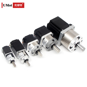 UMOT DC 24V Hybrid 2 Phase <span class=keywords><strong>Nema</strong></span> <span class=keywords><strong>23</strong></span> Automatización Caja de cambios planetaria Motorreductor paso a paso con reductor de caja de cambios para máquina de bordado - Product Image 6
