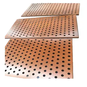 EN10025 S355 JOWP perforierte Cortenstahlplatten für Cortenstahlplattenzaun Spa-h-Verwetterungsplatte