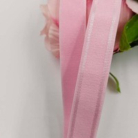 Bande élastique en tissu pelucheux de haute qualité pour bretelles de soutien-gorge, sangle en nylon pour vêtements et lingerie