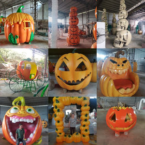 Arco de Calavera de Fibra de Vidrio Comercial para Halloween, Puerta de Entrada de Esqueleto de Tamaño Real, Accesorio para Casa Embrujada al Aire Libre para Parque Temático - Product Image 4