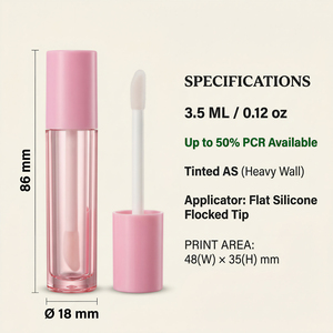 Proveedores Verificados: Tubos <span class=keywords><strong>de</strong></span> Brillo Labial <span class=keywords><strong>de</strong></span> Lujo Vacíos Personalizados con Tu Nombre y Mi Logotipo - Product Image 6