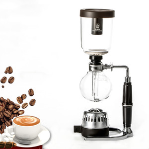 Cafetera de Sifón Estilo Hogar, Cafetera de Vacío, Cafetera de Vidrio, Filtro para Cafetera, Máquina de Espresso de <span class=keywords><strong>3</strong></span> y 5 Tazas - Product Image 5