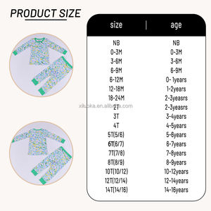 Ensemble pyjama en bambou pour enfants certifié CPC Impression personnalisée et logo Bas quantité minimale de commande Vêtements de nuit sûrs pour enfants - Product Image 4
