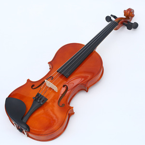 Violín Laminado Brillante de Fábrica al por Mayor para Principiantes, Nivel Primario con Diapasón Suave, Fácil de Tocar - Product Image 4