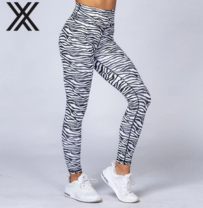 Sexy imprimé zèbre yoga leggings extensibles latérales Vêtements de Sport De Gymnase D'<span class=keywords><strong>impression</strong></span> Yoga Fitness Vêtements Femmes - Product Image 1