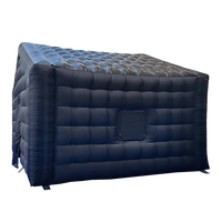 Tente Gonflable Personnalisée Air Cube - Imperméable et Résistante aux Intempéries, Installation Facile, Portable, pour Boîte de Nuit et Fêtes, Vente en Gros