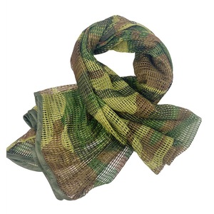 Pañuelo Táctico de Malla 100*140cm, Velo para Caza en Desierto o Jungla, Bufanda Árabe Camuflada <span class=keywords><strong>Shemagh</strong></span> para Actividades al Aire Libre - Product Image 5