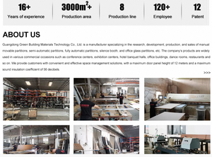 Biombos Deslizantes para Habitaciones Privadas en el Salón de Banquetes del Hotel, Separador de Ambientes - Product Image 3