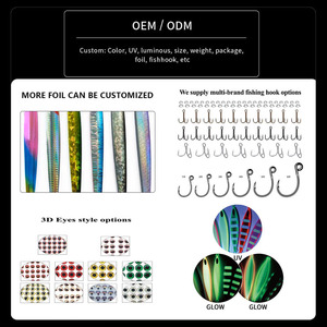 Señuelo de Pesca Artificial Alpha 5 Colores, Cebo Duro, Colorido, con Logotipo Personalizado, Hundimiento, Latón/Hierro/Acero, Señuelos de Pesca de Río - Product Image 6