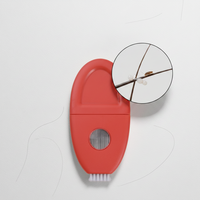 Peigne anti-poux Terminator en acier inoxydable pour enfants, à dents très denses, pour éliminer les lentes, sans nit