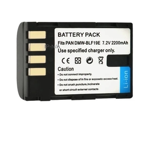 แบตเตอรี่ DMW-BLF19 2200mAh BLF19e สำหรับ Panasonic LUMIX DMC-GH3 GH4 ได้รับการรับรองมาตรฐาน CE RoHS มีสินค้าในสต็อก รับประกัน 12 เดือน พลังงานที่เสถียรและใช้งานได้ยาวนาน - Product Image 1