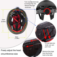 Casques de vélo et de scooter réglables pour adultes, avec visière solaire, pour la montagne et la route, prix d'usine imbattable
