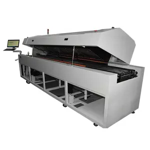 Machinery For Electronic Products Lead Free Automatic Pcb Solder With Computer 6/8 Zones Smt Reflow Oven Machine
