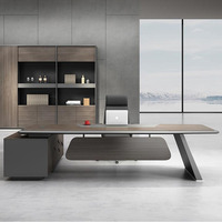 Vente directe d'usine Bureau de direction moderne Ensemble de mobilier de bureau pour directeur Tables de direction de luxe