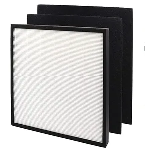 Mini pleat HEPA Bộ lọc không khí aktivkohlefilter cho hút thuốc và PET loại bỏ mùi máy lọc không khí thay thế - Product Image 2